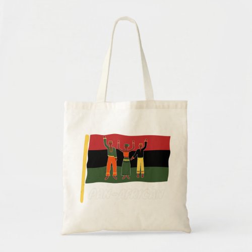 Pan African Diaspora Flag Tote Bag