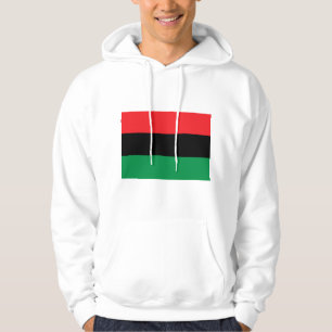 Pan African flag, Afro American Black history Hoodie