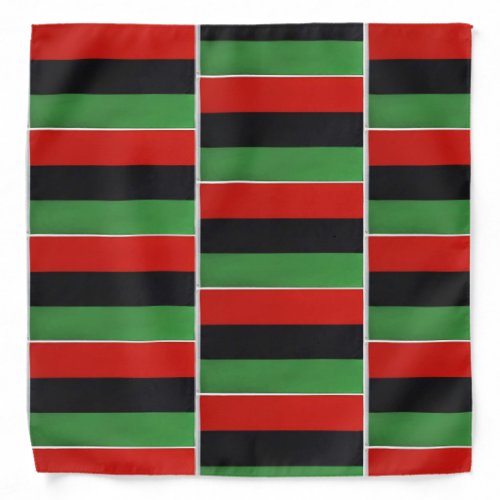 Pan African Flag Bandana