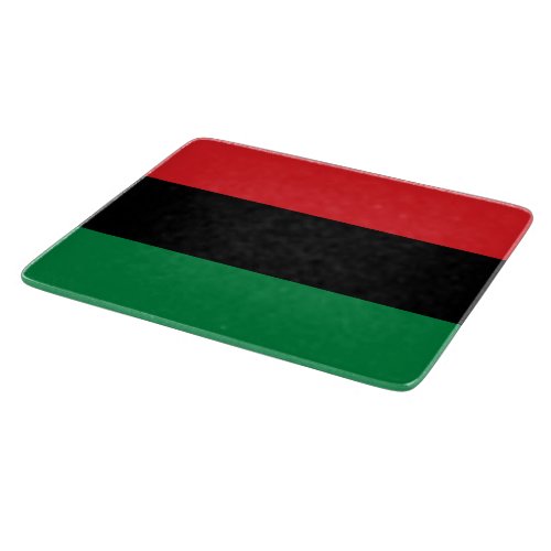 Pan_African Flag Cutting Board