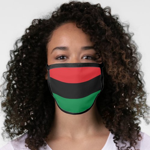 Pan_African Flag Face Mask