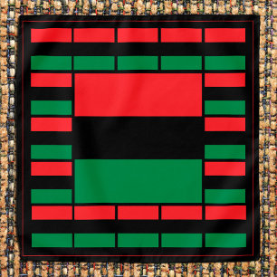 Pan African Flag fashion & Unia Symbol Bandana