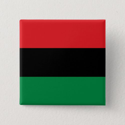 Pan African Flag Happy Kwanzaa Button