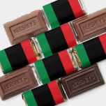 Pan African Flag, Happy Kwanzaa Hershey's Miniatures