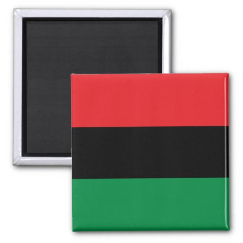 Pan African Flag Happy Kwanzaa Magnet