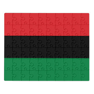 Pan African Flag Jigsaw Puzzle