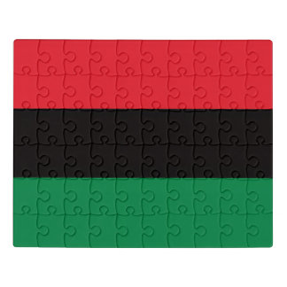 Pan-African Flag Jigsaw Puzzle
