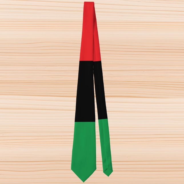Pan-African Flag Kwanzaa Neck Tie (Creator Uploaded)