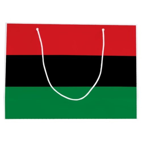 Pan_African Flag Large Gift Bag