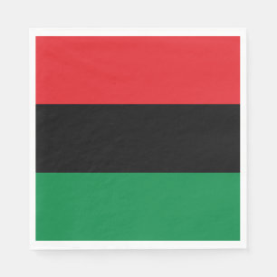 Pan-African Flag Napkins