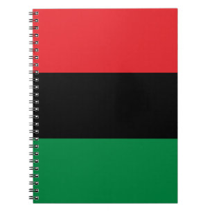 Pan-African Flag Notebook