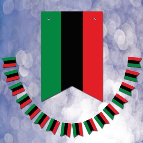 Pan African Flag party Unia flag symbol Banners