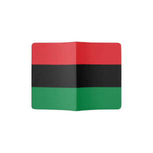 Pan-African Flag Passport Holder