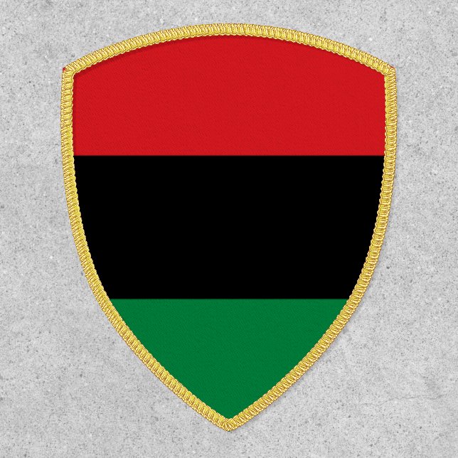 Pan-African flag Patch (Front)