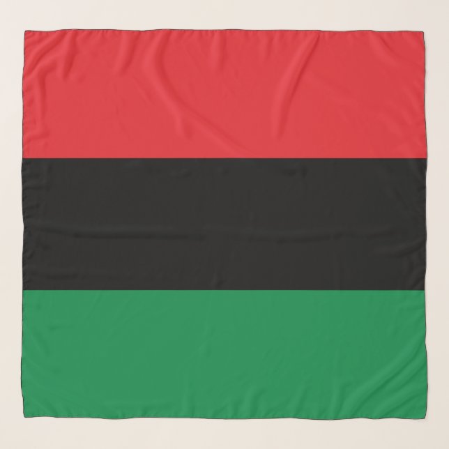 Pan-African Flag Scarf (Front)