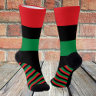 Pan African Flag Socks, Unia Flag Symbol / Kwanzaa