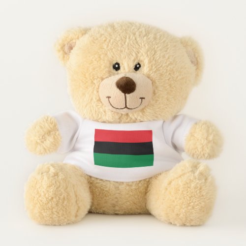 Pan_African Flag Teddy Bear