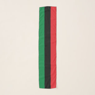 Pan African Flag & Unia Flag fashion / Kwanzaa Scarf
