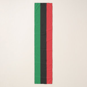 Pan African Flag & Unia Flag Symbol / Kwanzaa Scarf