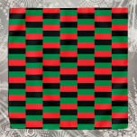 Pan African Flag & Unia Flag Symbol / sports fan Bandana<br><div class="desc">BANDANAS: Pan African flag symbol - UNIA / A horizontal triband of red,  black,  and green. The Pan-African flag—also known as the Afro-American flag,  Black Liberation flag,  UNIA flag. Often used with Black Lives Matter movement.</div>
