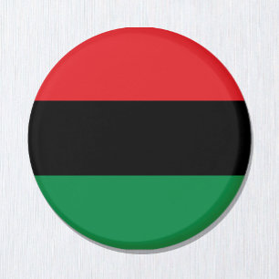 Pan African Flag & Unia Flag Symbol / sports fan Magnet