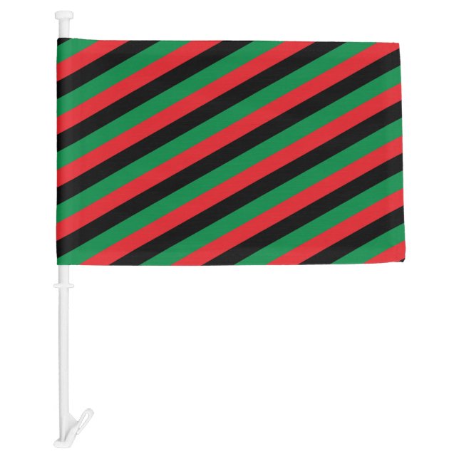 Pan African Flag & Unia Symbol / sports fan (Front)