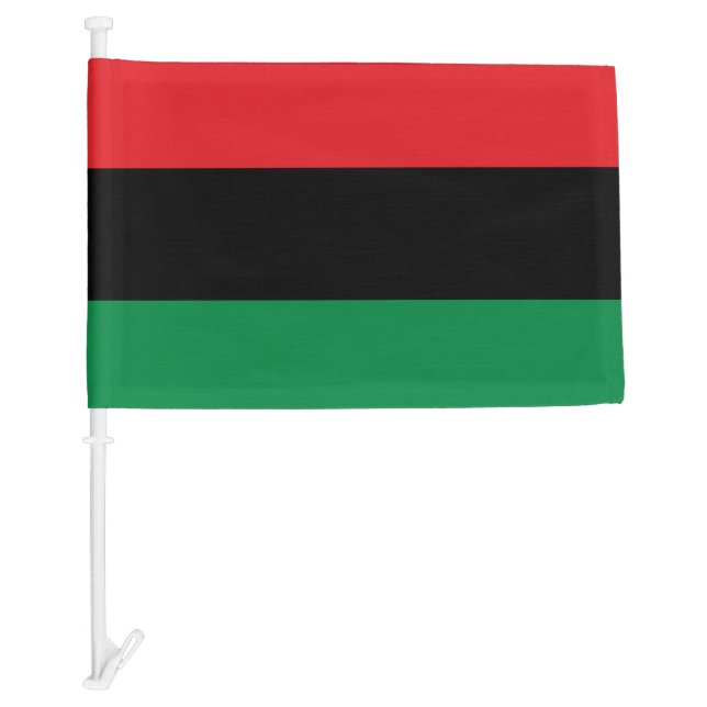 Pan African Flag & Unia Symbol / sports fan (Front)