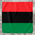 Pan African Flag & Unia Symbol / sports fan Bandana<br><div class="desc">Bandana: Pan African flag symbol - UNIA / A horizontal triband of red,  black,  and green. The Pan-African flag—also known as the Afro-American flag,  Black Liberation flag,  UNIA flag. Often used with Black Lives Matter movement.</div>