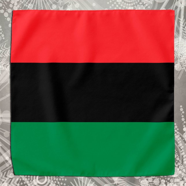 Pan African Flag & Unia Symbol / sports fan Bandana (Creator Uploaded)