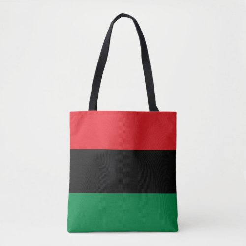 Pan African Flag  Unia Symbol  sports fan Tote Bag