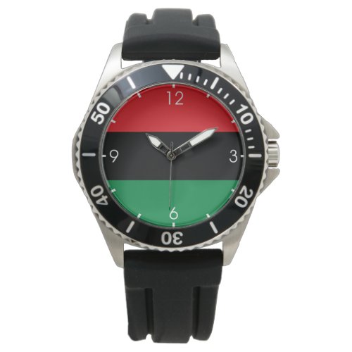 Pan_African Flag Watch