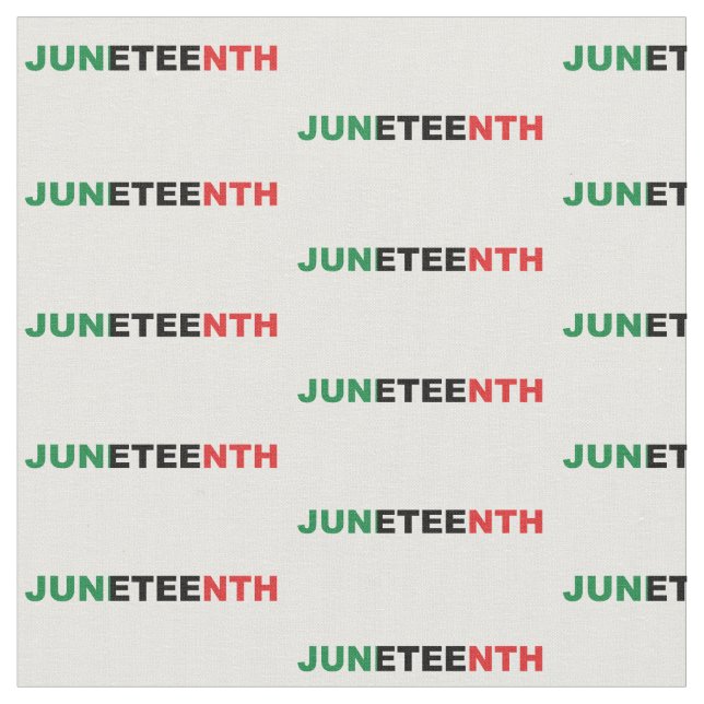 Pan African, Juneteenth Fabric (Close Up)