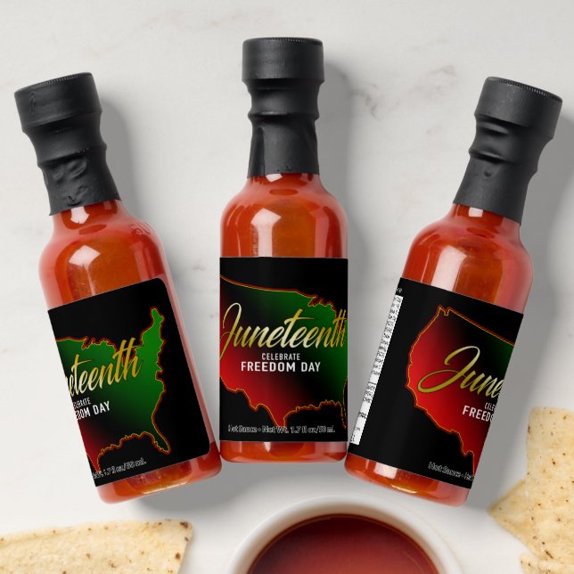 Pan African, Juneteenth   Hot Sauces (Laydown)