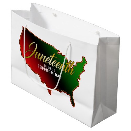 Pan African Juneteenth Large Gift Bag