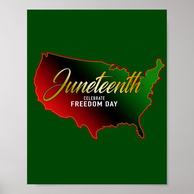 Pan African, Juneteenth  Poster (Front)