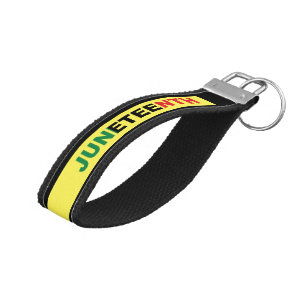 Pan African, Juneteenth Wrist Keychain