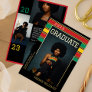 Pan African Photo Foil Graduation Announcement