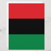 Pan African UNIA Flag (Front/Back)