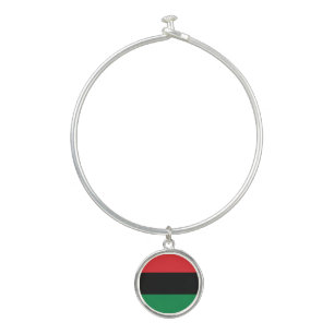 Pan African UNIA Flag Bangle Bracelet