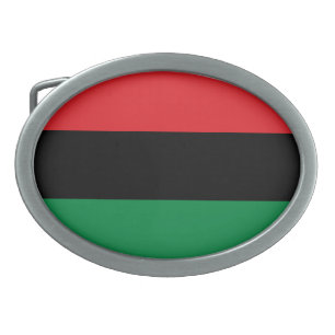 Pan African UNIA Flag Belt Buckle