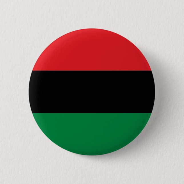 Pan African UNIA Flag Button (Front)