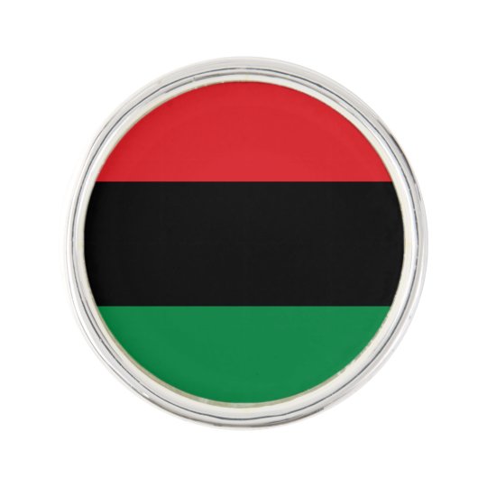 Pan African Unia Flag Lapel Pin 9027