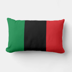 Pan African UNIA Flag Lumbar Pillow