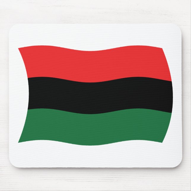 Pan African (UNIA) Flag Mousepad (Front)
