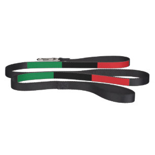 Pan African UNIA Flag Pet Leash