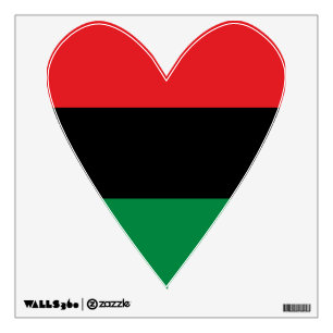 Pan African UNIA Flag Wall Decal