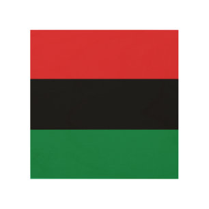 Pan African UNIA Flag Wood Wall Art