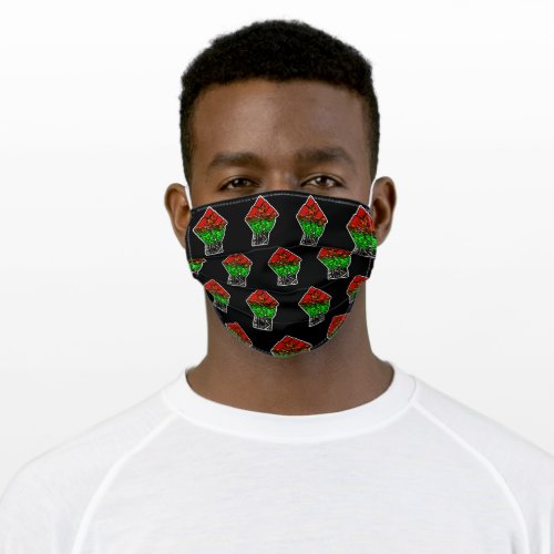Pan African Unity Fist Adult Cloth Face Mask