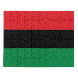 Pan Agrican Flag Jigsaw Puzzle