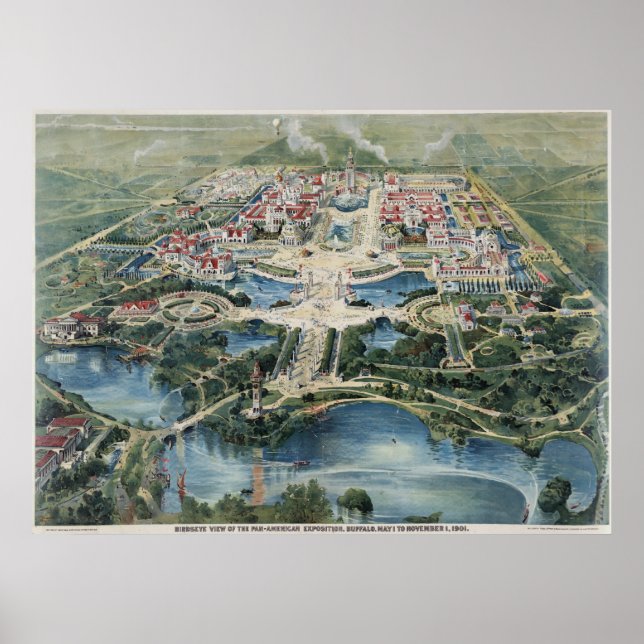 Pan American Exposition Buffalo1901 Poster (Front)